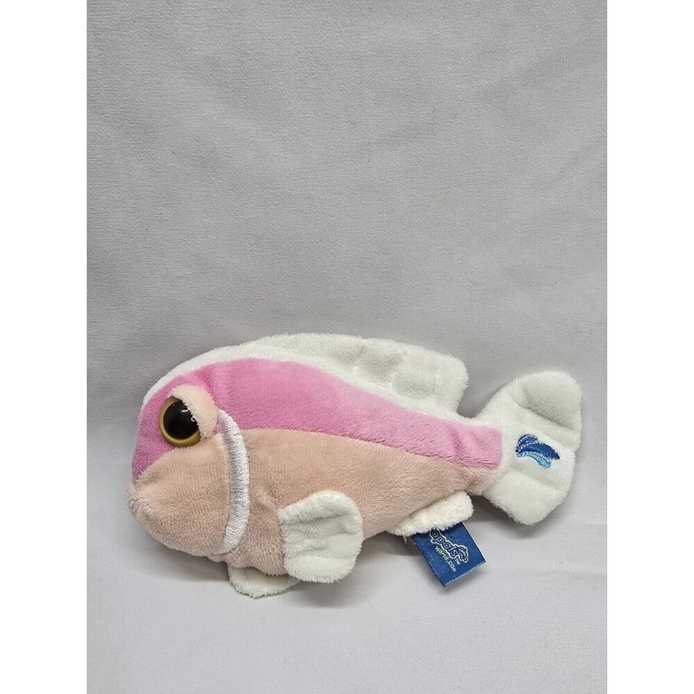 CLOWNFISH  Plush SEAPALS ANEMONE FISH PINK Russ Berrie